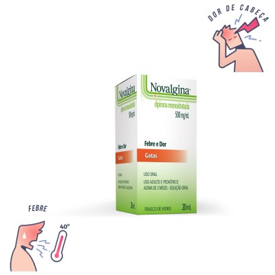 Novalgina gotas 500 mg/ ml 20 ml